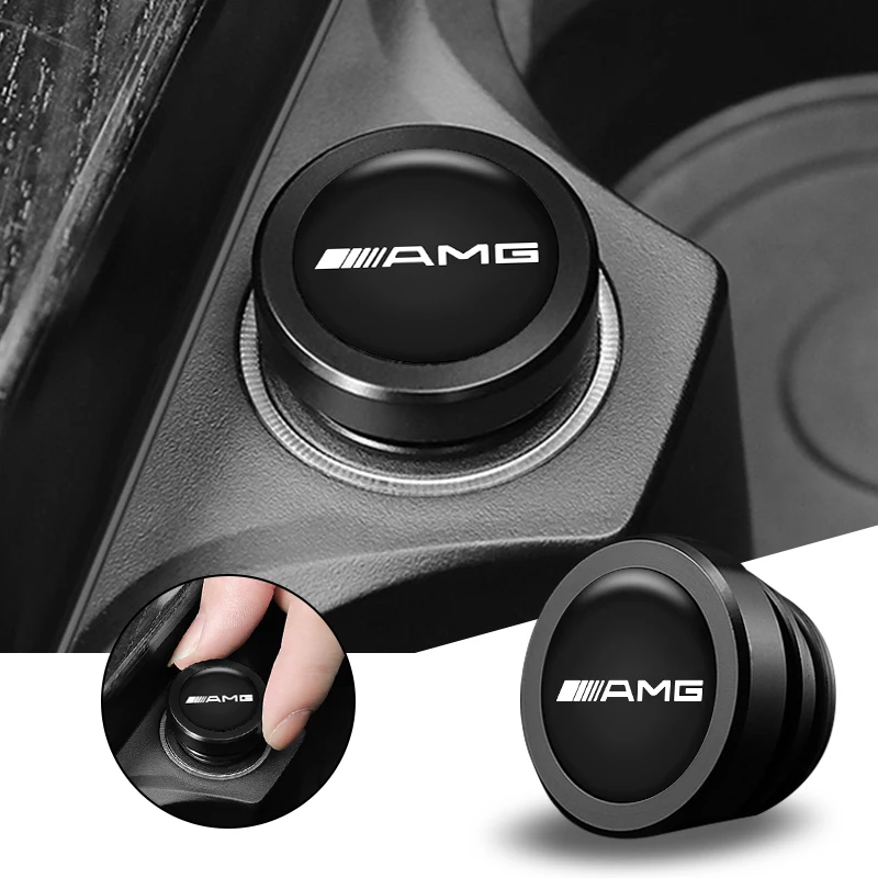 

Car Cigarette Lighter Decoration Cover Plug DustProof Caps For Mercedes Benz AMG W204 W205 W212 W213 W221 W177 W246 GLA GLC