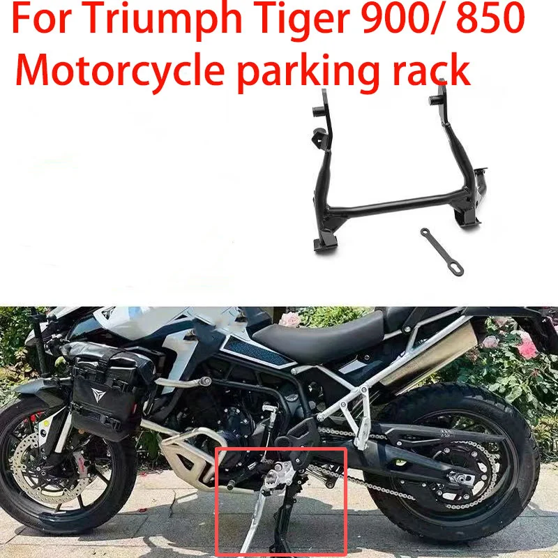 For Triumph Tiger 900/ 850 Motorcycle Modification Middle Kickstand Foot Central Parking Stand Support Bracket  Accessories