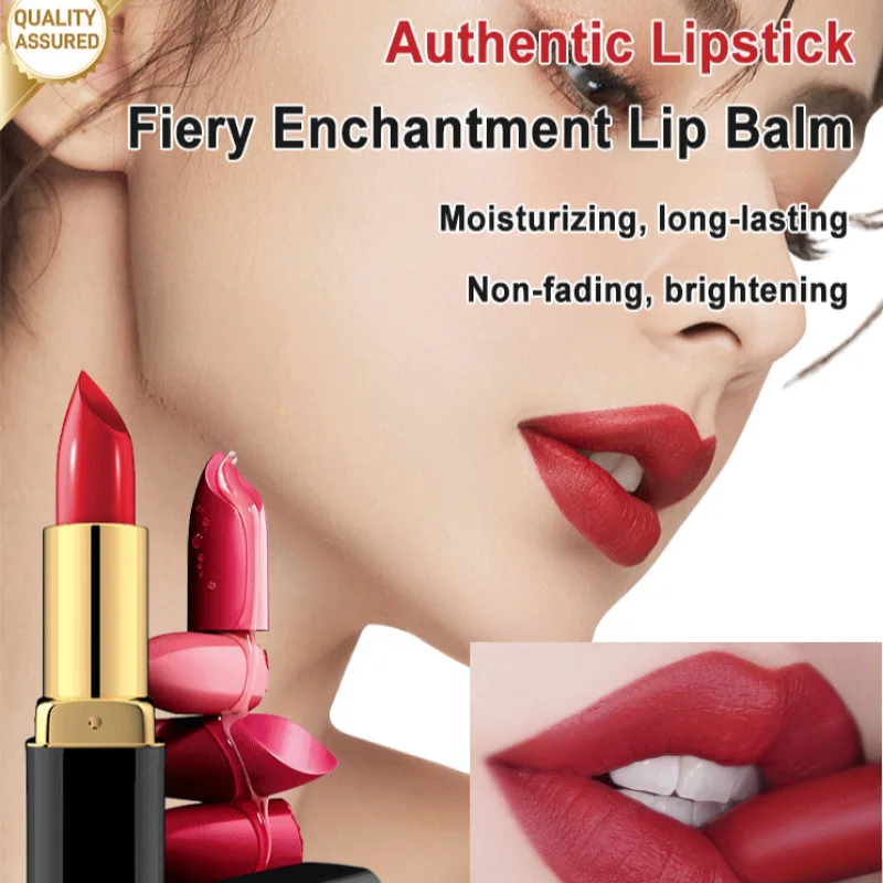 Carotene Lipstick moisturizing not easy to fall out of color non-stick cup durable warm color-changing lipstick makeup lipstick