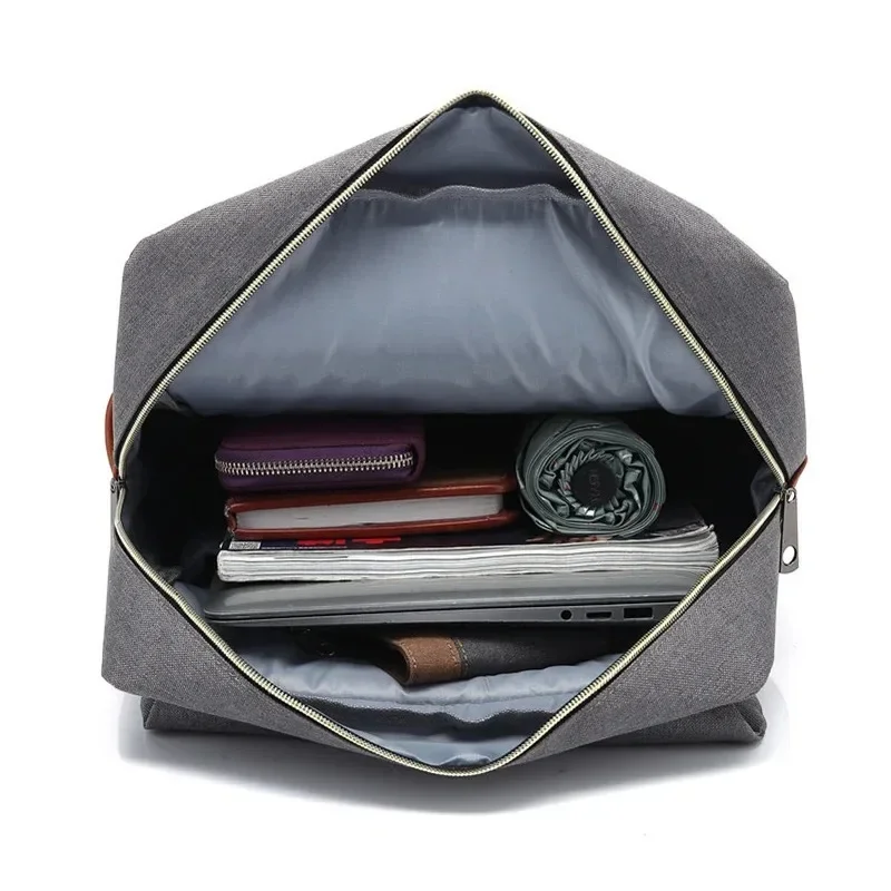 1PC Vintage Unisex Oxford Waterproof Backpacks Large Capacity Men Travel Bag Women Students School Books 16 Inch Laptop Backpack