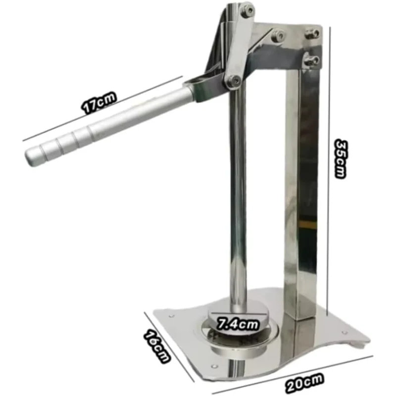 

Latest Style Stainless Steel Press Handled Manual Juicer Lemon Lime Squeezer Lemon Clip Crusher Nut Grinder for Fruit or Nuts