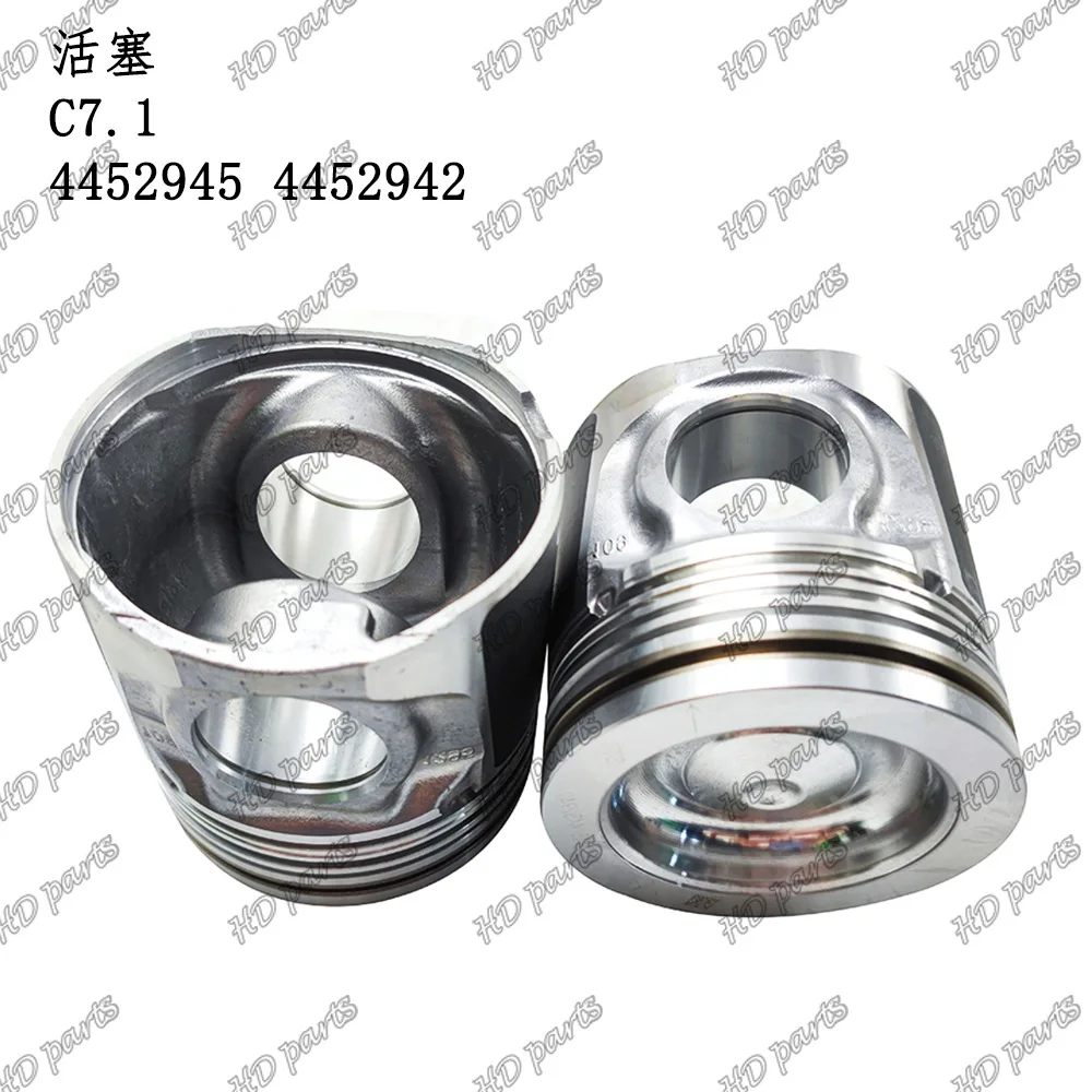 

For excavators, engine parts, Carter for, piston C7.1 4452945 4452942