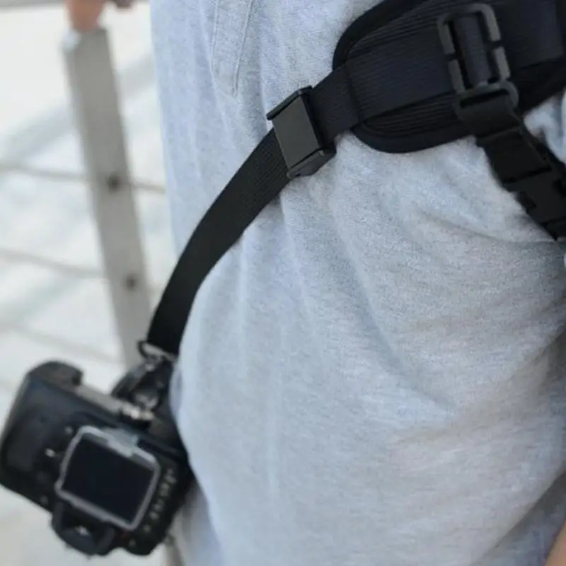31BA Universal Compatibility Camera Strap for DSLR and Mirrorlessly Cameras Easy Installation Standard Mount Interfaces