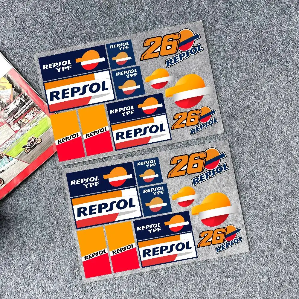 R-Repsol Stickers Moto Sticker Auto Body Bumper Windows Motorcycle Laptop Walls Vinyl Decal Car Tuning Accessories