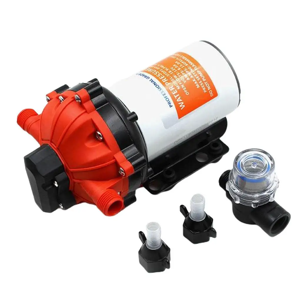 24V DC 60PSI 55-Series Diaphragm Water Pressure Pump for /Boat/Marine