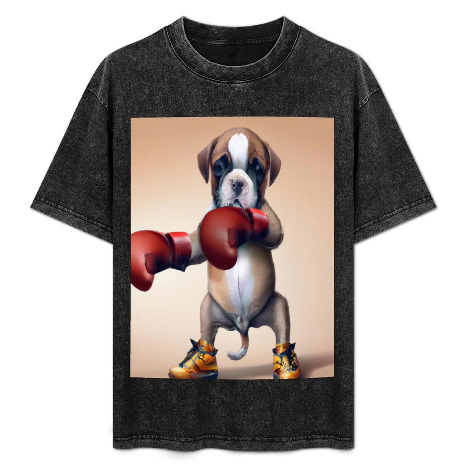 

Pup's First Jab T-Shirt Outdoor Sports Lightweight Tee