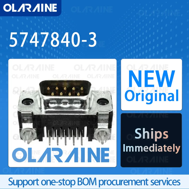 

5/10/50Pcs 5747840-3 100% brand new and original IC chip D-Sub standard connector 9 Position