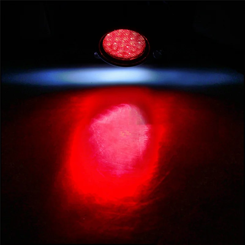 Dependable-1 Piece Motorcycle Retro LED Tail Brake Stop Light Lamp License Plate Light Replacement Parts Accessories B