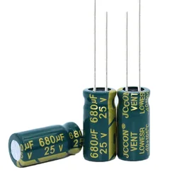 10V 16V 25V 35V 50V 400V High Frequency Low ESR Aluminum Capacitor 100UF 220UF 330UF 470UF 680UF 1000UF 1500UF 2200UF 3300UF