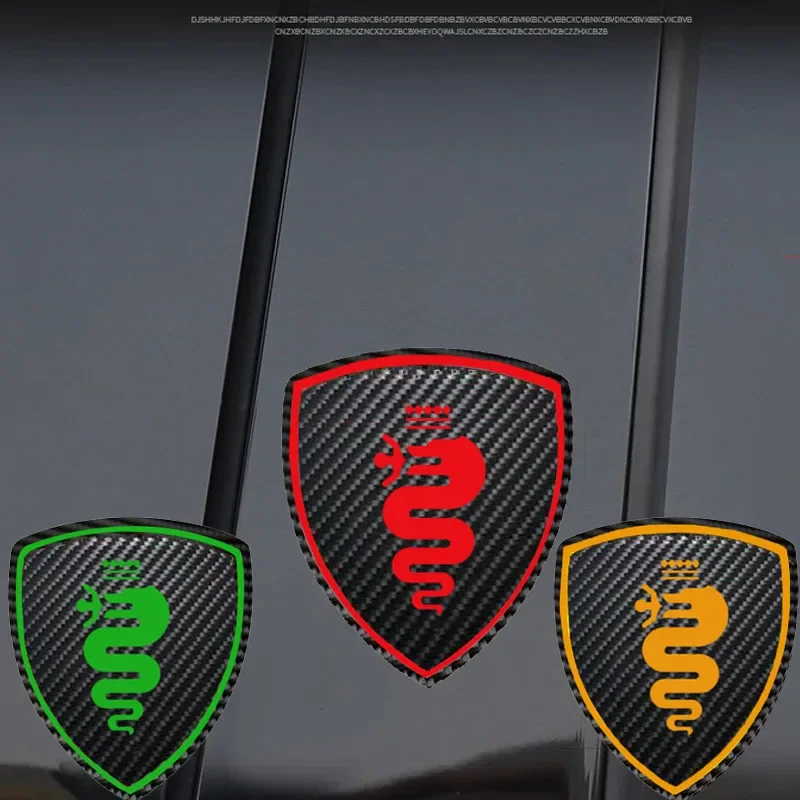 2Pcs Cabon Fiber Ca…