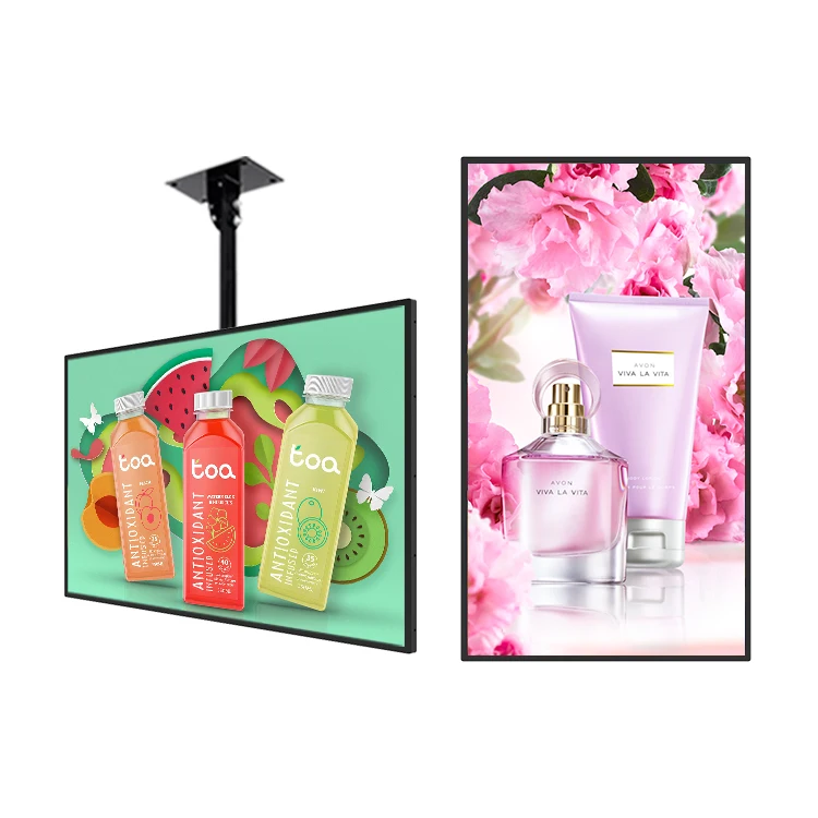 HUSHIDA 32 Inch 1920*1080P Menu Digital Display Screen Hanging Out Restaurant Led Lcd Digital Menu Board