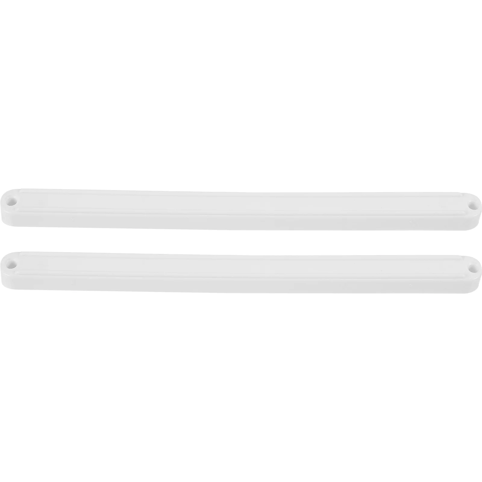 Dresser Plastic Drawer Rails Replacement Parts Runners Furniture Bottom Mount Slides Side White 235mm