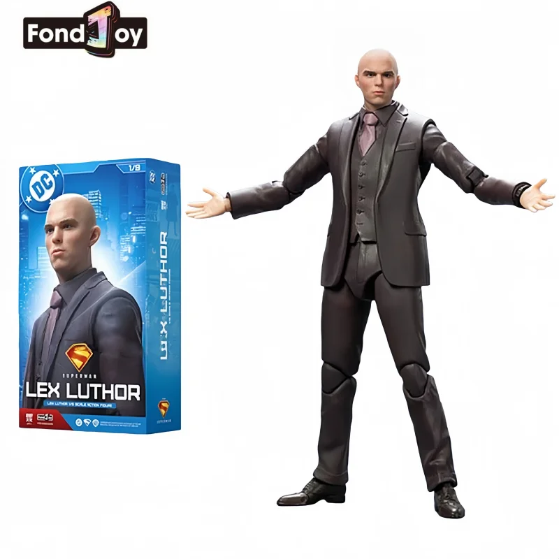 2025 Hot Original Fondjoy David Corenswet Superman Action Figure 1/9 New Superman Figure Pvc Joint Movable Kid Toy Boy Xmas Gift