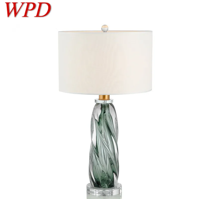 

WPD Nordic Glaze Table Lamp Modern Art Iiving Room Bedroom Study Hotel LED Personality Originality Desk Light