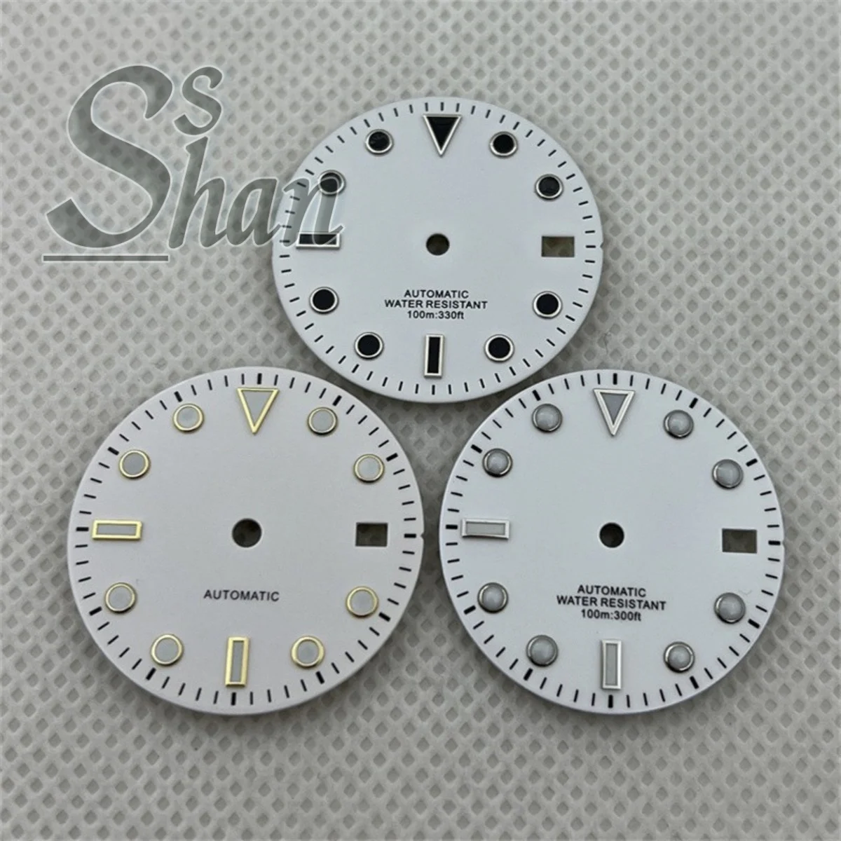 

29mm dial can be customized with a name featuring a personalized logo Laser printing is all applicable to NH35 ETA2824 movement