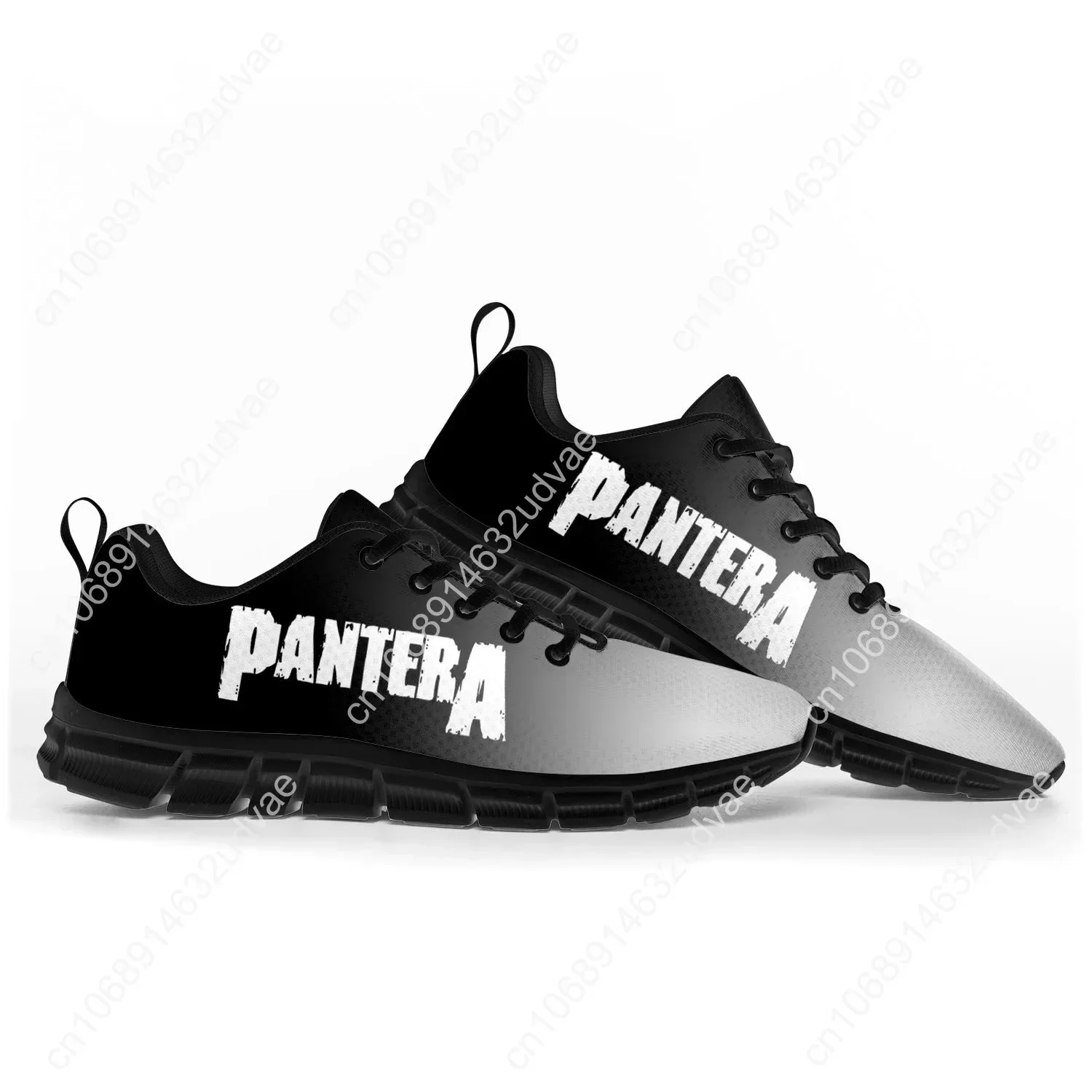 Pantera Metal Band Pop Sportschoenen Heren Dames Tiener Kinderen Sneakers Casual Custom Hoge Kwaliteit Paar Schoenen Zwart