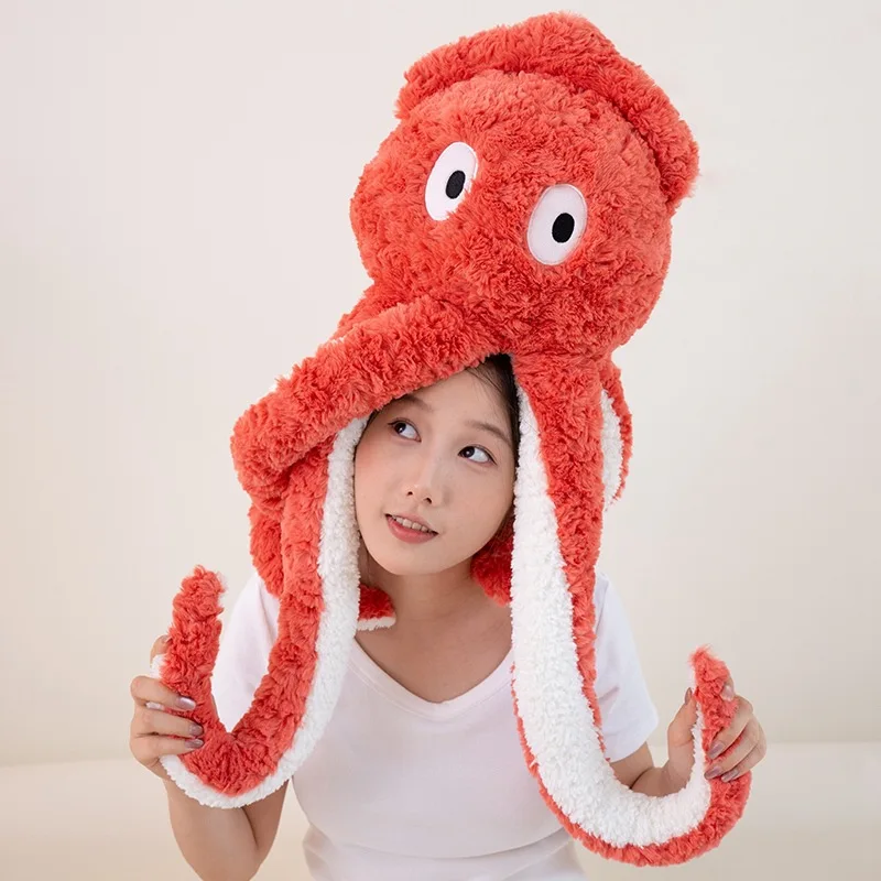 

96cm Simulation Octopus Plush Toy Cute Lifelike Stuffed Animal Plushie Doll Boys and Girls Birthday Christmas Gifts Kpop Decor