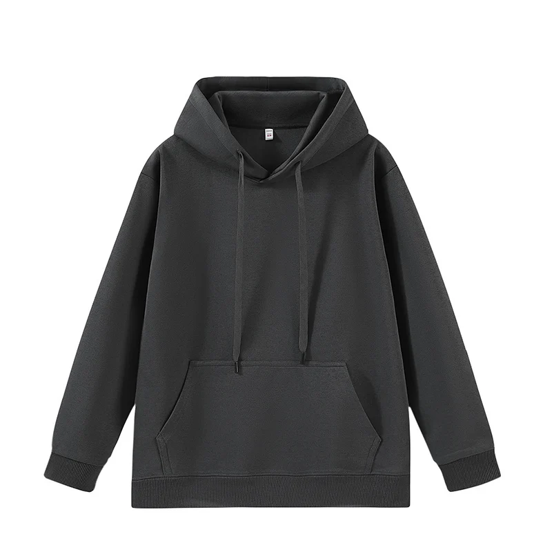 Women Casual Warm Pullover Hoodies Fashion All-Match Texture Sports Clothes Tops Autumn Winter Basic Classic Hooded Sweatshirt