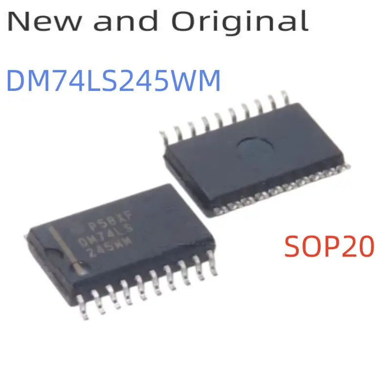 

Dm74Ls245Wm Sop20 5V 15Ma 3-State Octal Bus Transceiver