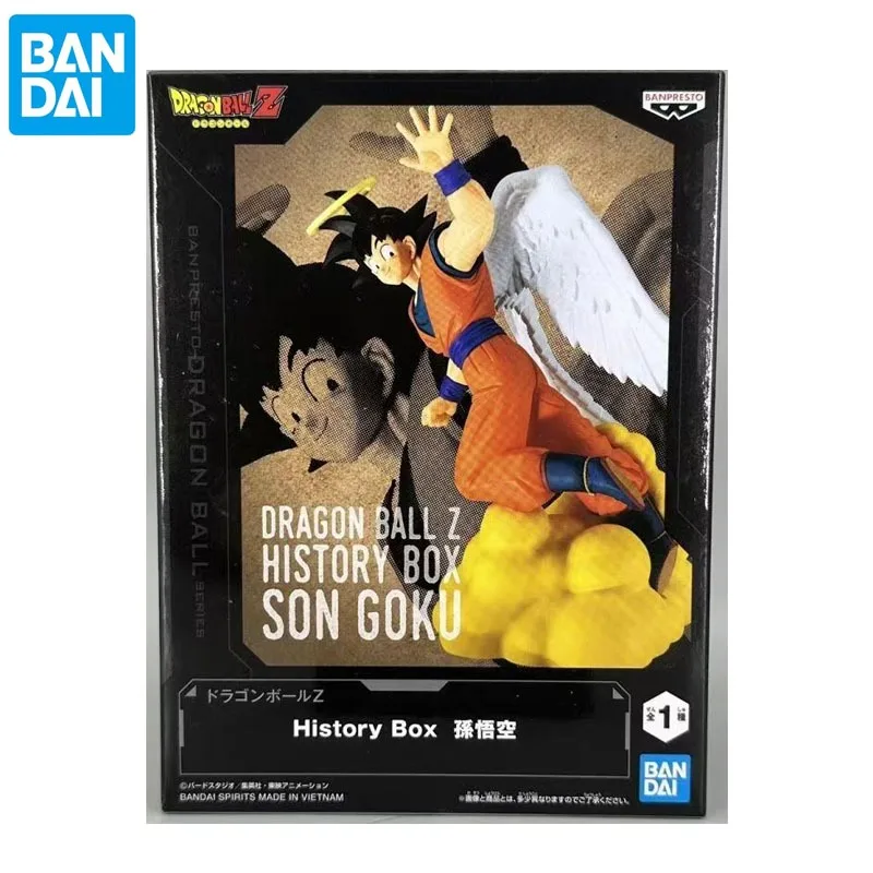 بانداي الأصلي بانبريستو لعبة دراغون بول Z صندوق التاريخ المجلد 13 سون جوكو الملاك البلاستيكية أنيمي عمل أرقام نموذج زخرفة هدايا عيد الميلاد
