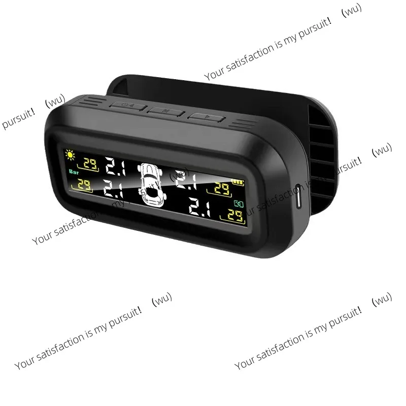 Automobile tire pressure monitor tpms built-in external wireless solar pressure sensor Jin Yunsheng tire pressure detection