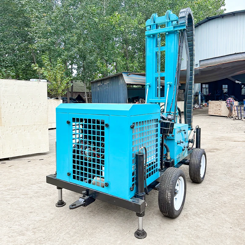 2025200 م 300 م جهاز نوع المقطورة لحفر آبار المياه للبيع