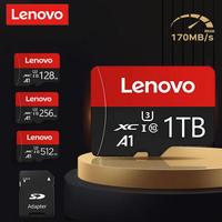 Lenovo Memory Card 128GB 32GB Micro TF SD 64GB U3 V30 A1 Micro Card 170mb/s Reading Speed Class 10 Flash TF Card For Phone