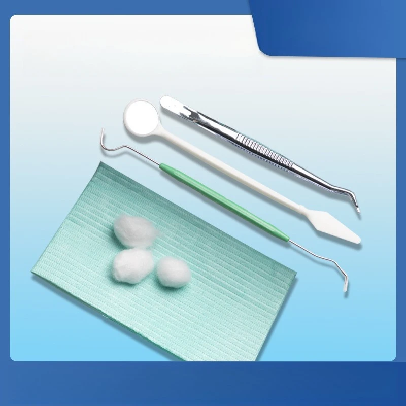 Dental Instrument Kit: Disposable Oral Examination & Care Set (6-Piece Combo)