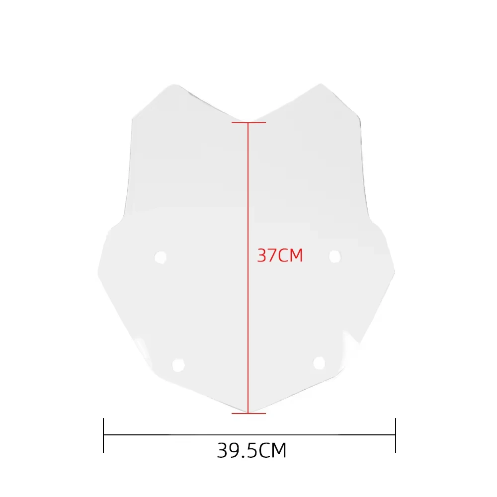 Motorcycle Windscreen gs 1250 Front Wind Fairing Deflector Spoiler Windshield For BMW R1200GS LC R1250GS ADV GS R1200 Adventure image 3