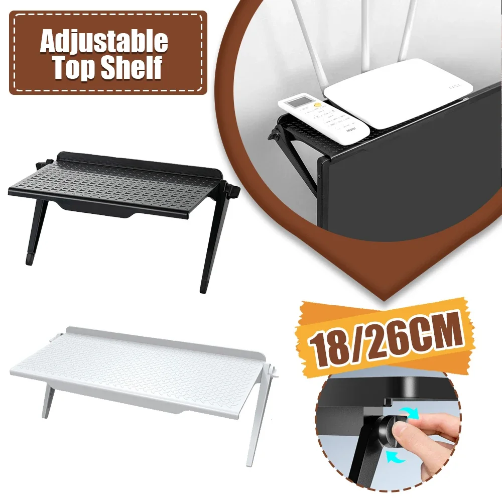 

Adjustable TV Screen Top Shelf Computer Monitor Desktop Display Stand TV Rack Office Organizer Multi-functional Holder