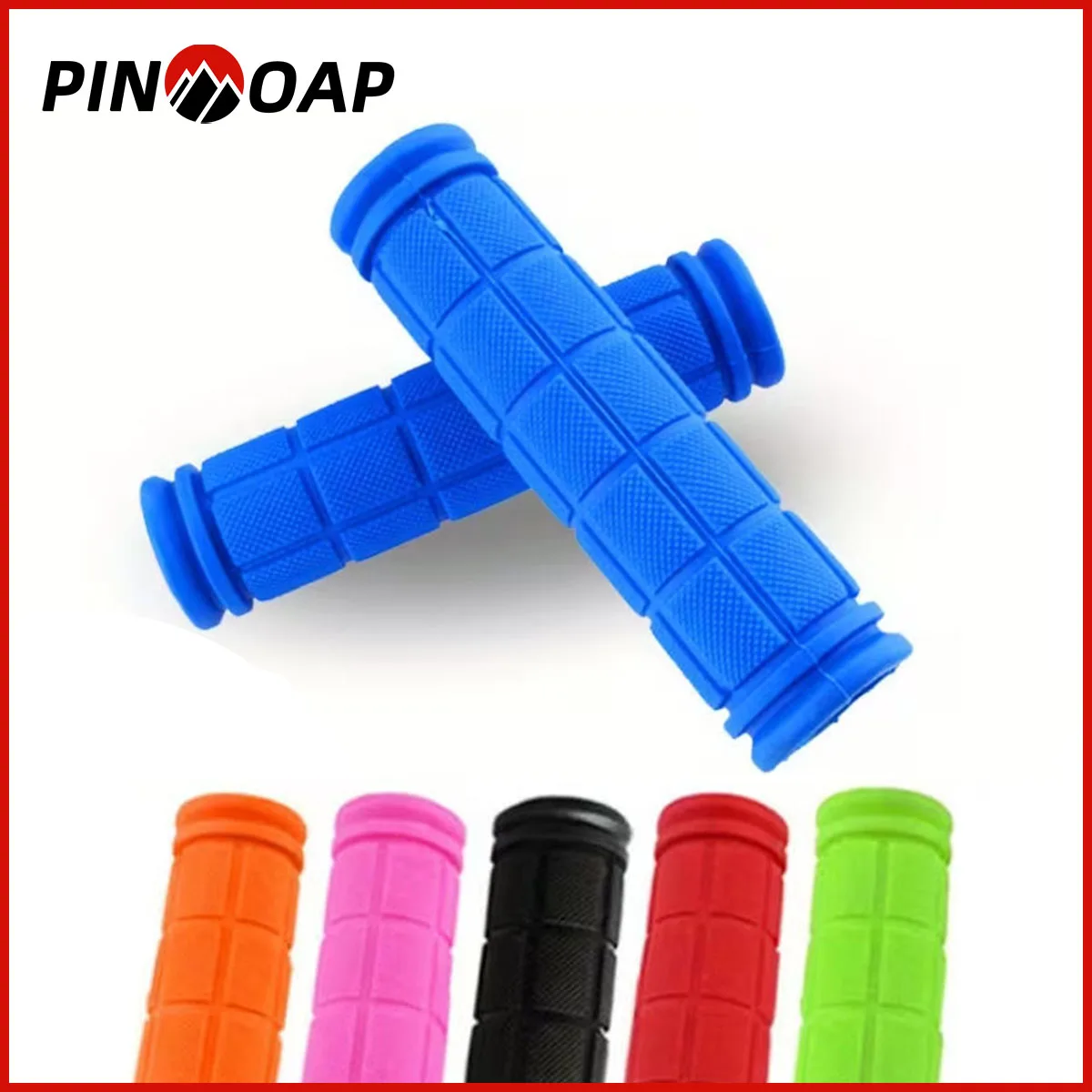 

PINMOAP 2 шт. резиновые накладки на руль велосипеда, противоскользящие, амортизирующие, универсальные чехлы для руля велосипеда