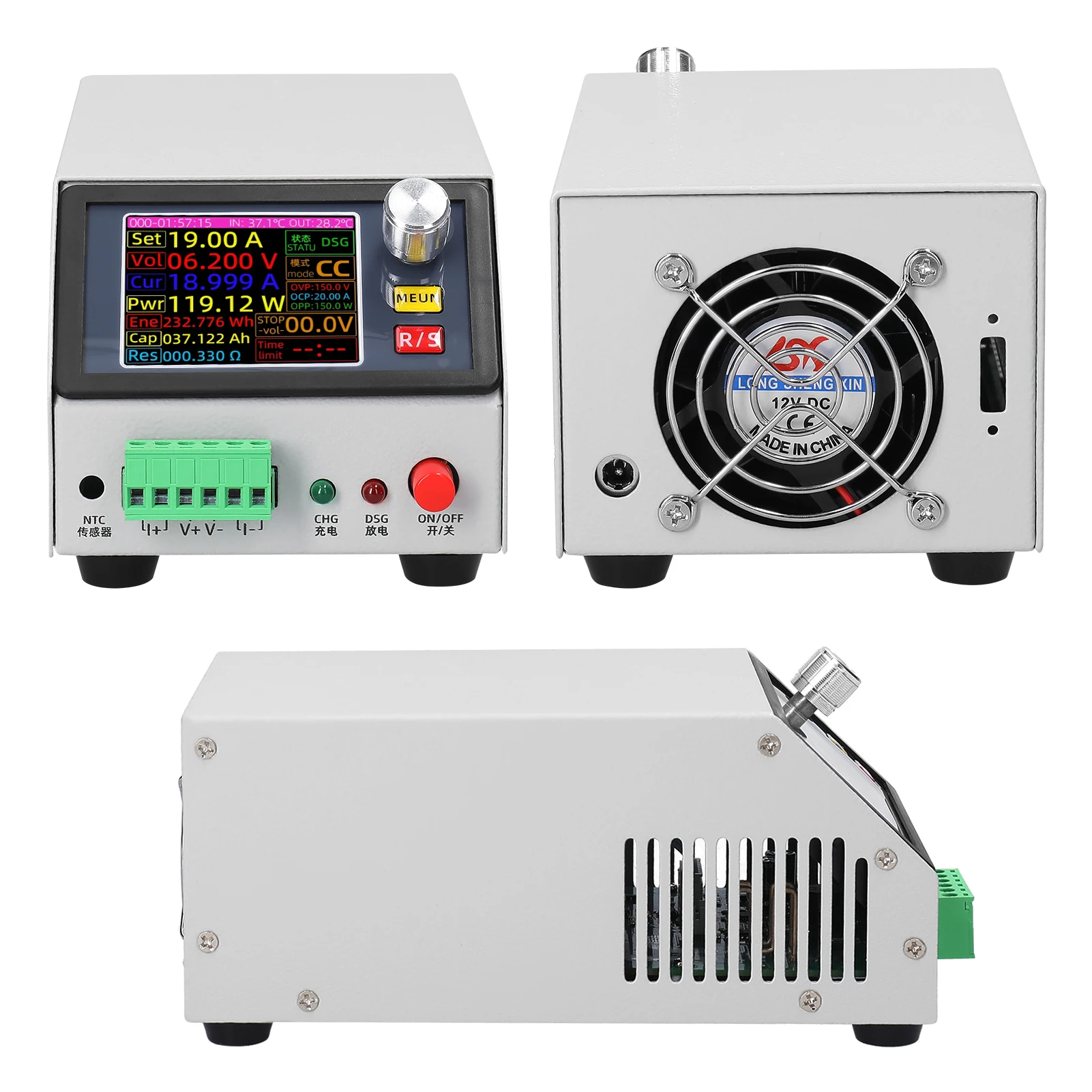 MDL150 2.4inch Color Screen Multifunction Electronic Load Support Constant Current/Power/Resistance Mode with Data Calibration