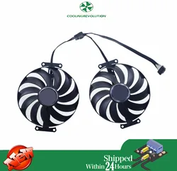 95 millimetri ventola della scheda Grafica T129215SU FDC10U12D9-C 12V RTX 3070 RTX 3060Ti Per ASUS RTX 3070 3060 Ti DUAL OC Scheda Grafica Ventola di Raffreddamento