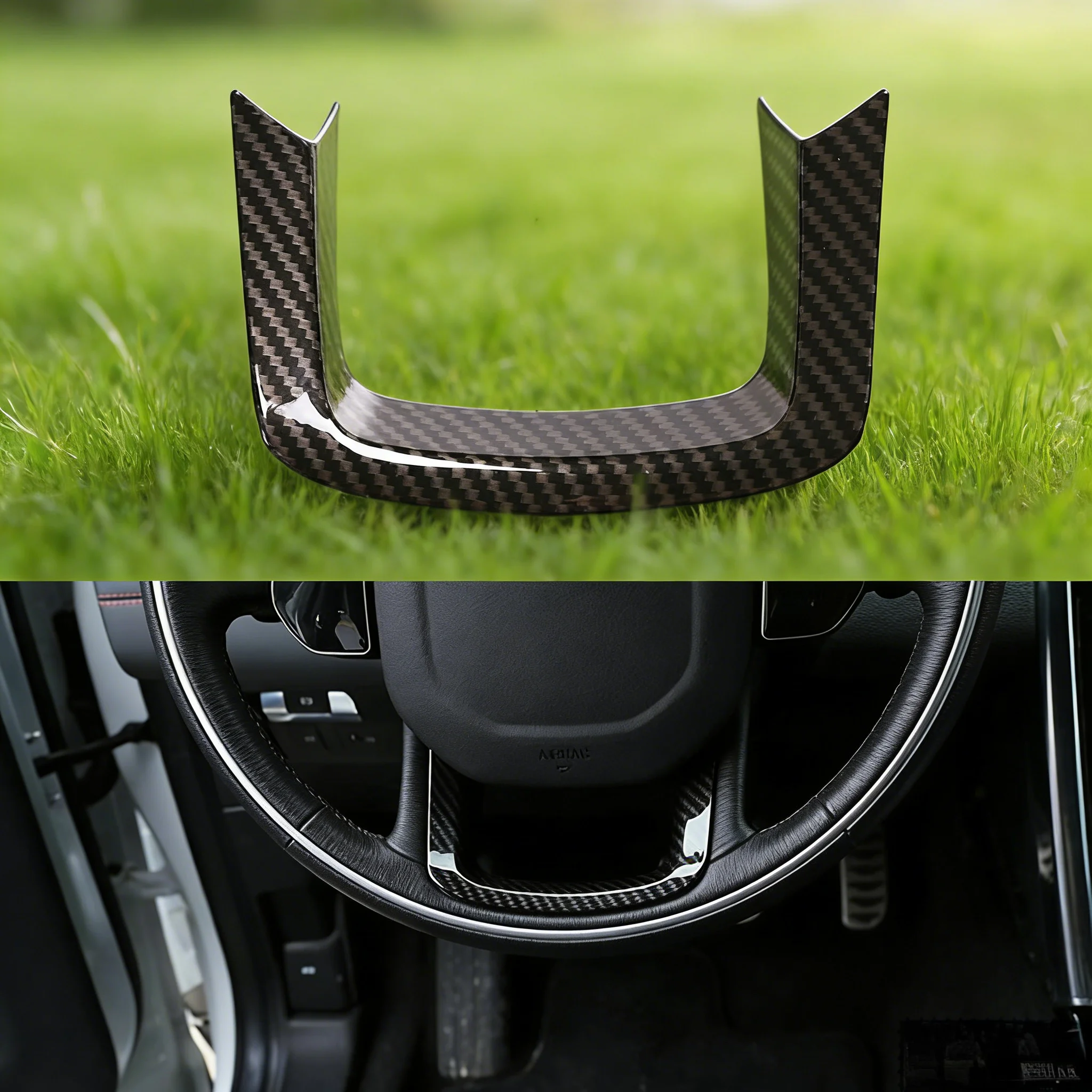 

Декоративная наклейка на руль автомобиля для Land Rover Range Rover Sport 2014-2019, для RR Velar 2017-2020, аксессуары для авто из АБС-пластика