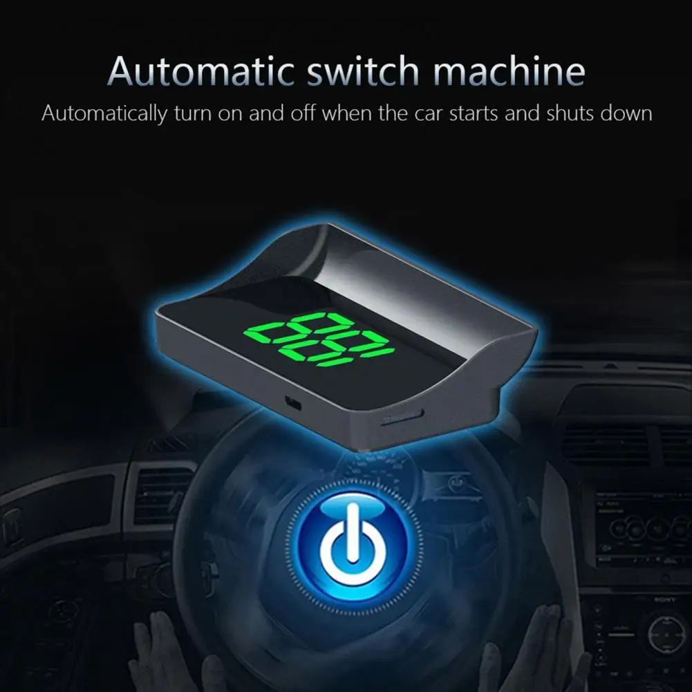 Plug-and-play Speedometer In-car Hud Speedometer with Gps Navigation 10hz Refresh Rate Head-up Display Universal Usb for Cars