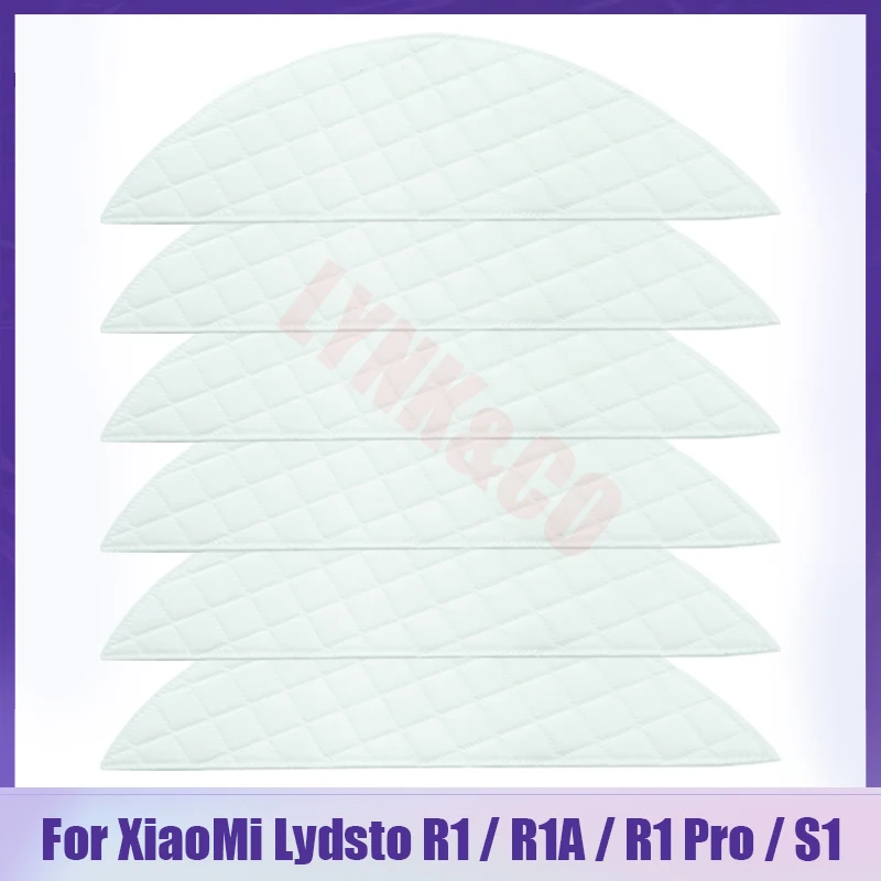 Dla XiaoMi Lydsto R1 / R1A / R1 Pro / S1 akcesoria do robota odkurzającego Mop Cloth klocki części jednorazowe Mop szmaty wymiana
