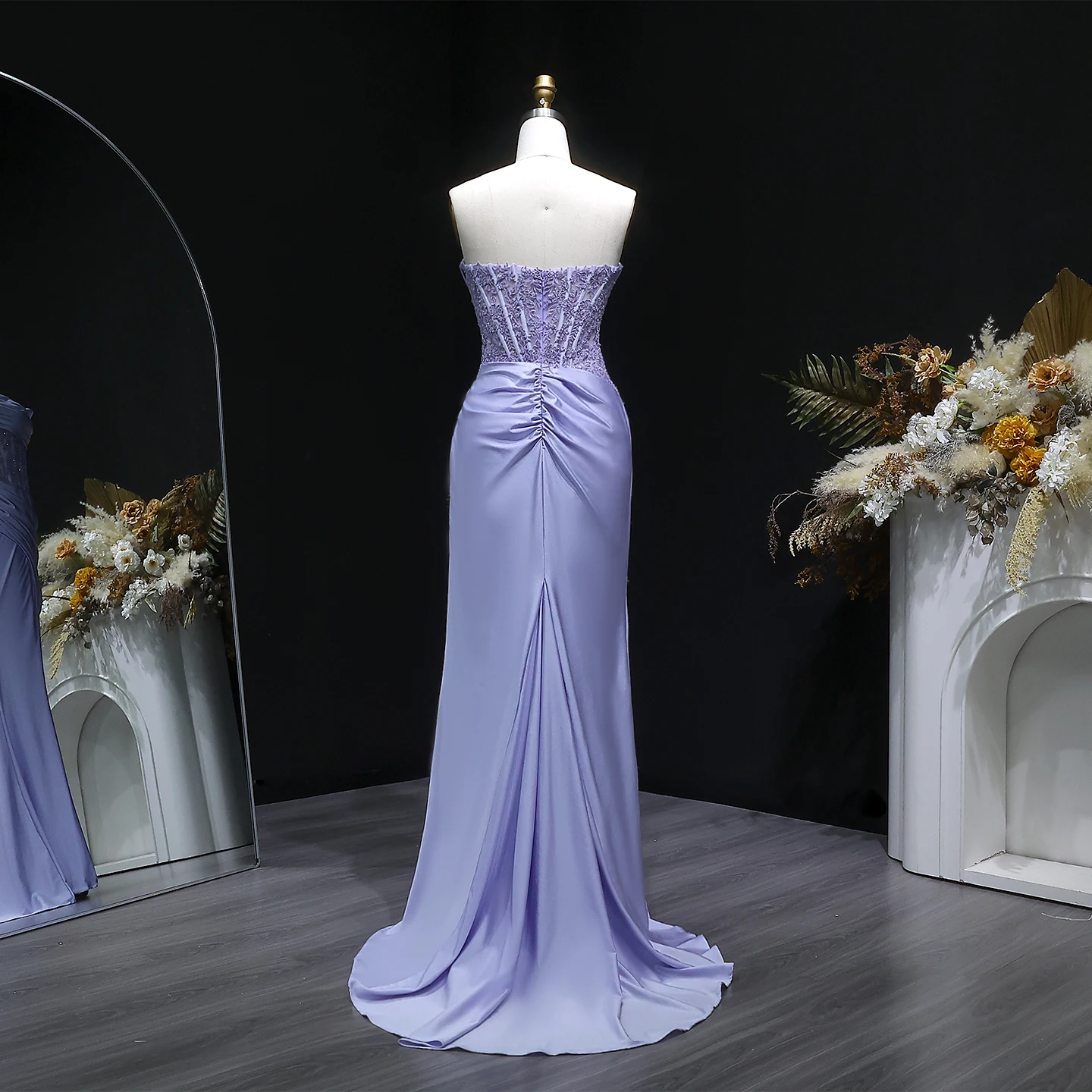 long purple homecoming dresses V Neck High Low Prom Dresses, Purple High Low Formal  jbydress Cute purple high low prom dress Long Homecoming Dresses | La