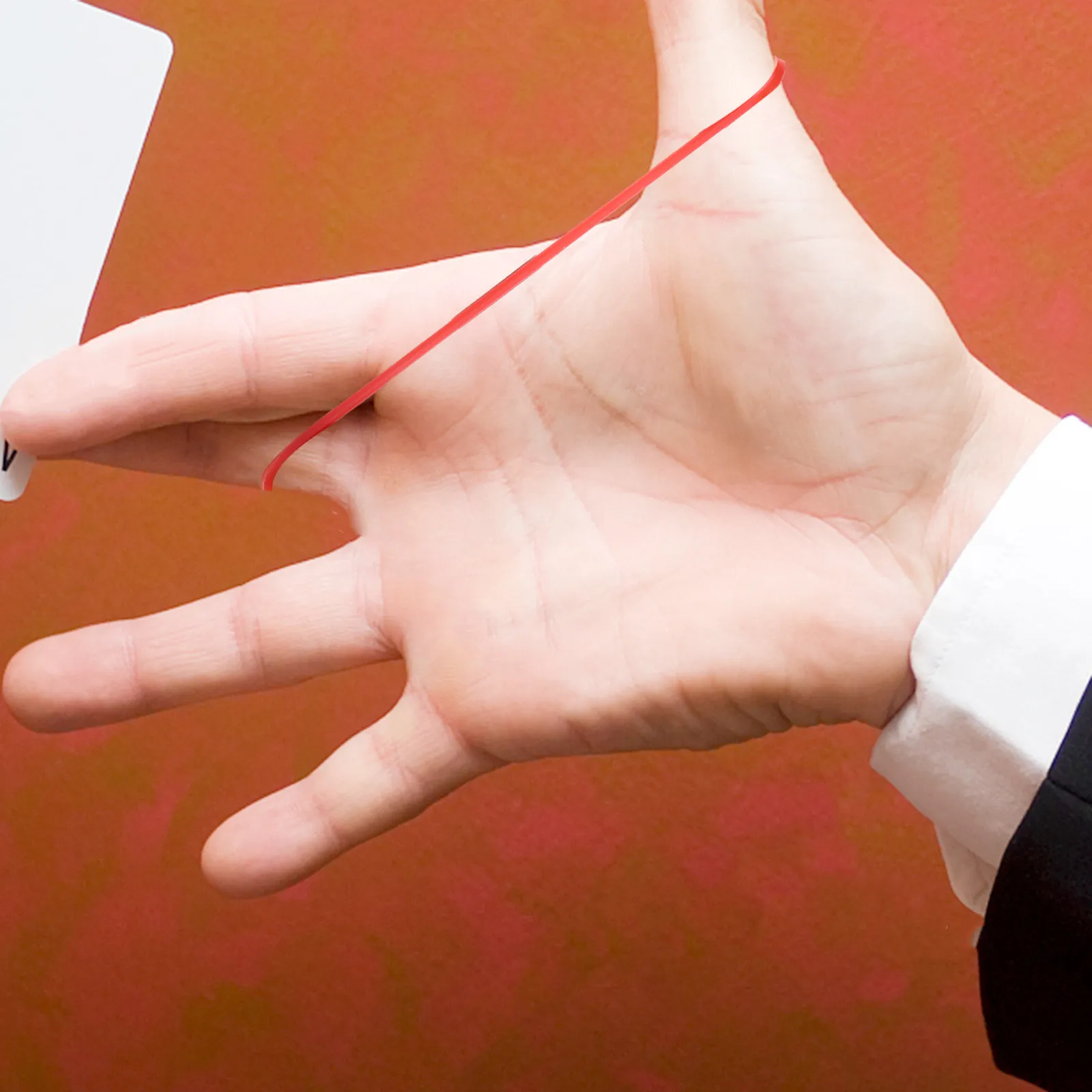 

50pcs Rubber Bands For Stage Performance Party Tricks Prop Elastic Band Magician Supplies