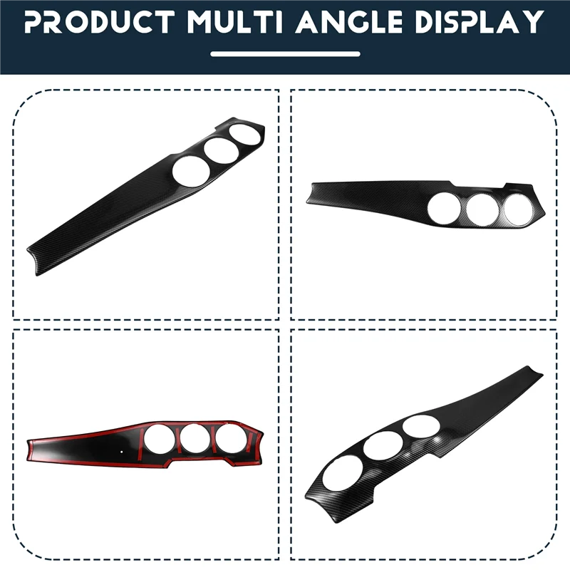 RHD السيارات مركز وحدة التحكم تكييف الهواء غطاء لوحة لمرسيدس بنز W176 CLA C117 GLA X156 2013-2019