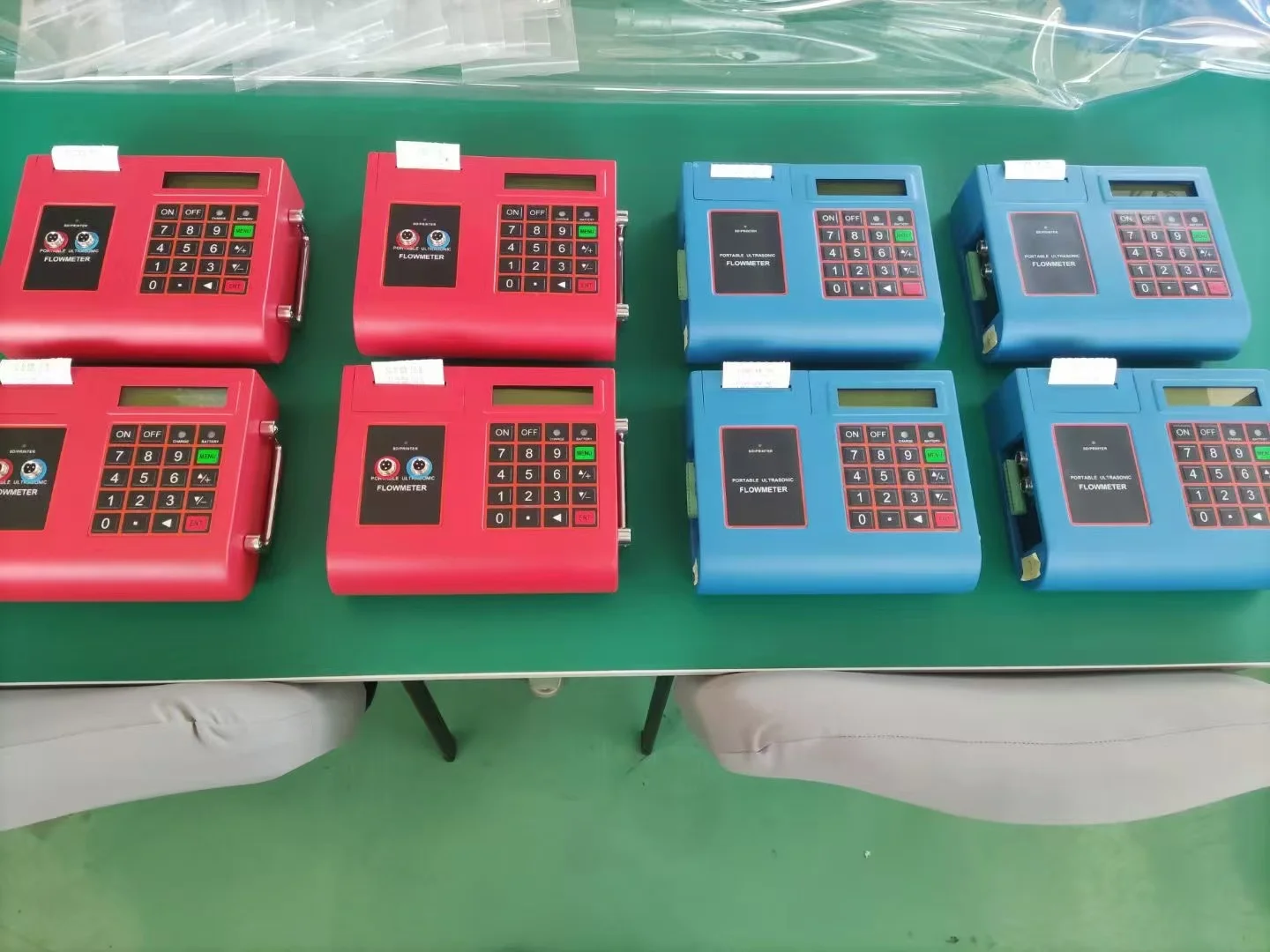Energy-Saving Flowmeter Liquid Flow Meter 1.0% DN25~DN6000mm Portable Handheld Type Ultrasonic Flowmeters