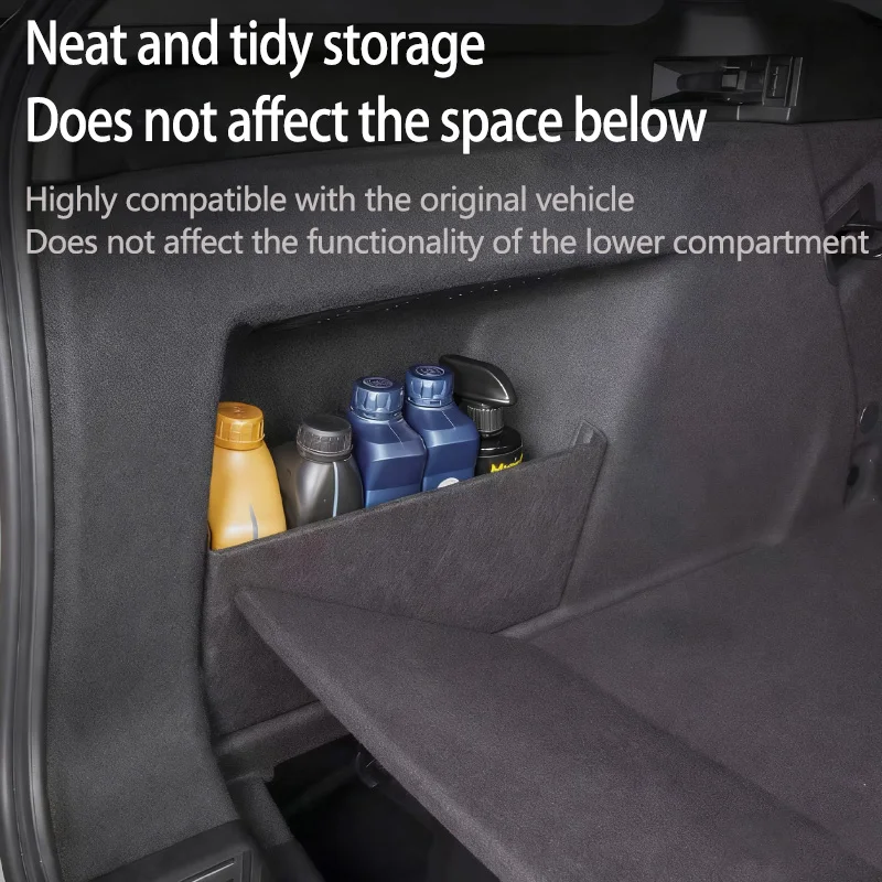 For VW Volkswagen Bora 2008~2015 14 Thickening Trunk Storage Partition Multifunction Storage Auto Interior Parts Car Accessories
