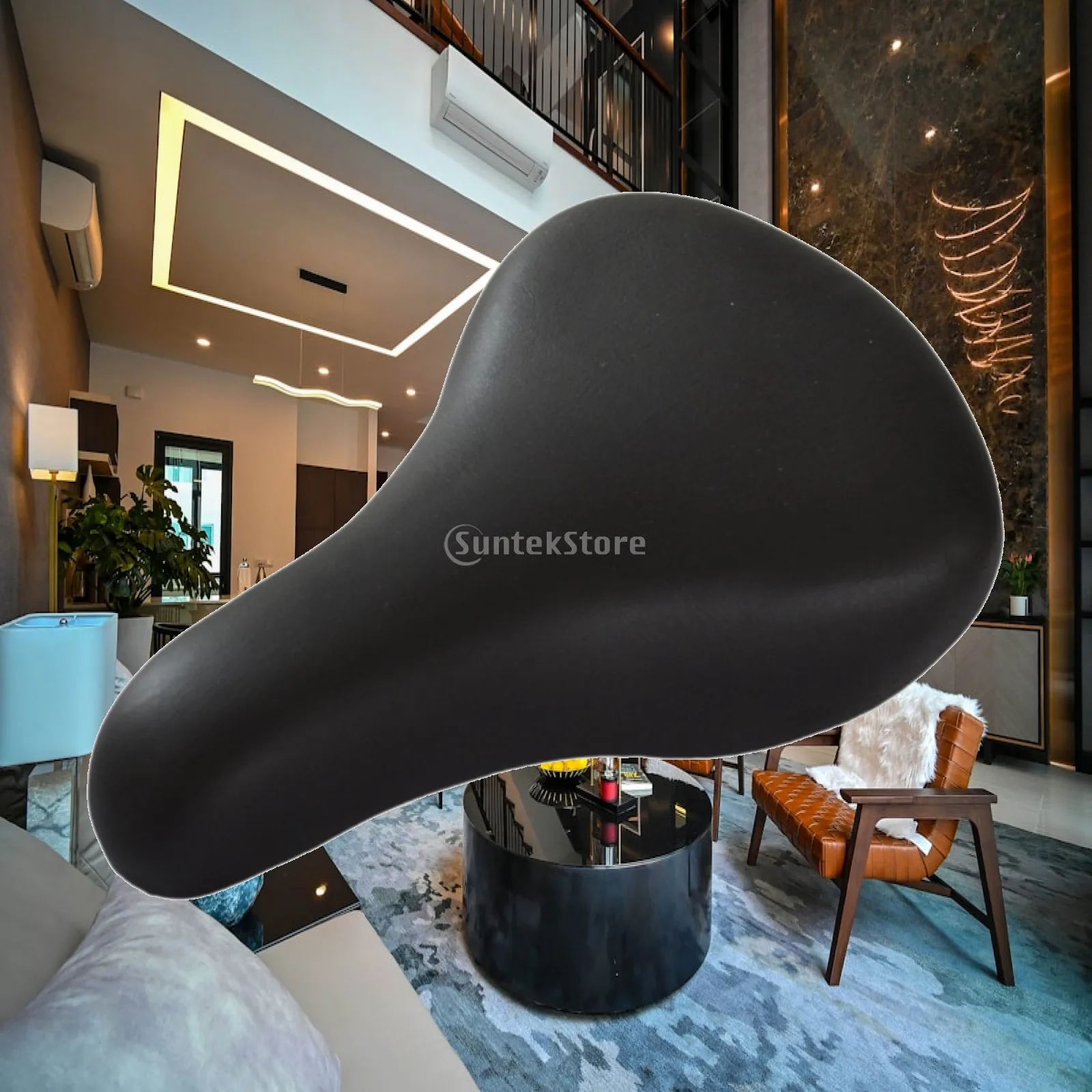 

Durable Kids Bike Saddle Waterproof PU Leather Seat for Children's Bicycle Child Seat Bike Comfortable Easy Install