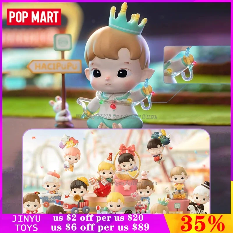 

POP MART HACIPUPU Celebration Series Blind Box Toys Guess Bag Cute Action Anime Figure Desktop Ornaments Dolls Gifts for Kids