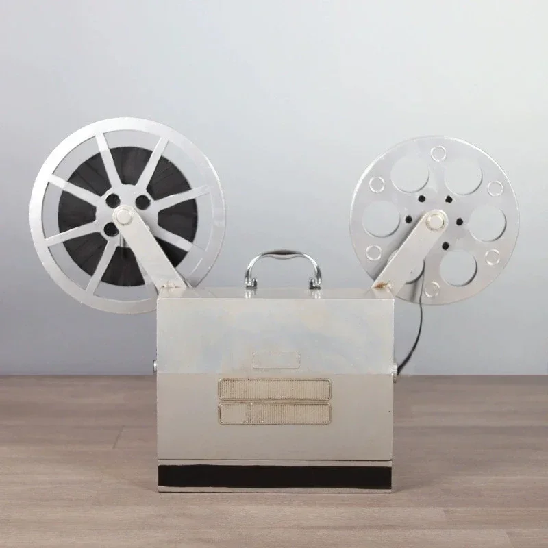 Projector model wrought iron metal handicrafts nostalgic old objects photography props decoration
