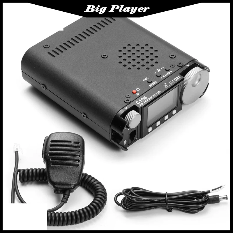 

G106c ВЧ-радио 10-ватный USB CW AM FM Портативное радио SDR