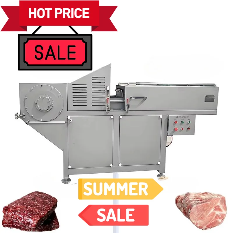 New Frozen Meat Processing Machines Stainless Steel High Efficiency 7.5kW Power Smooth Operation Durable Good Customized