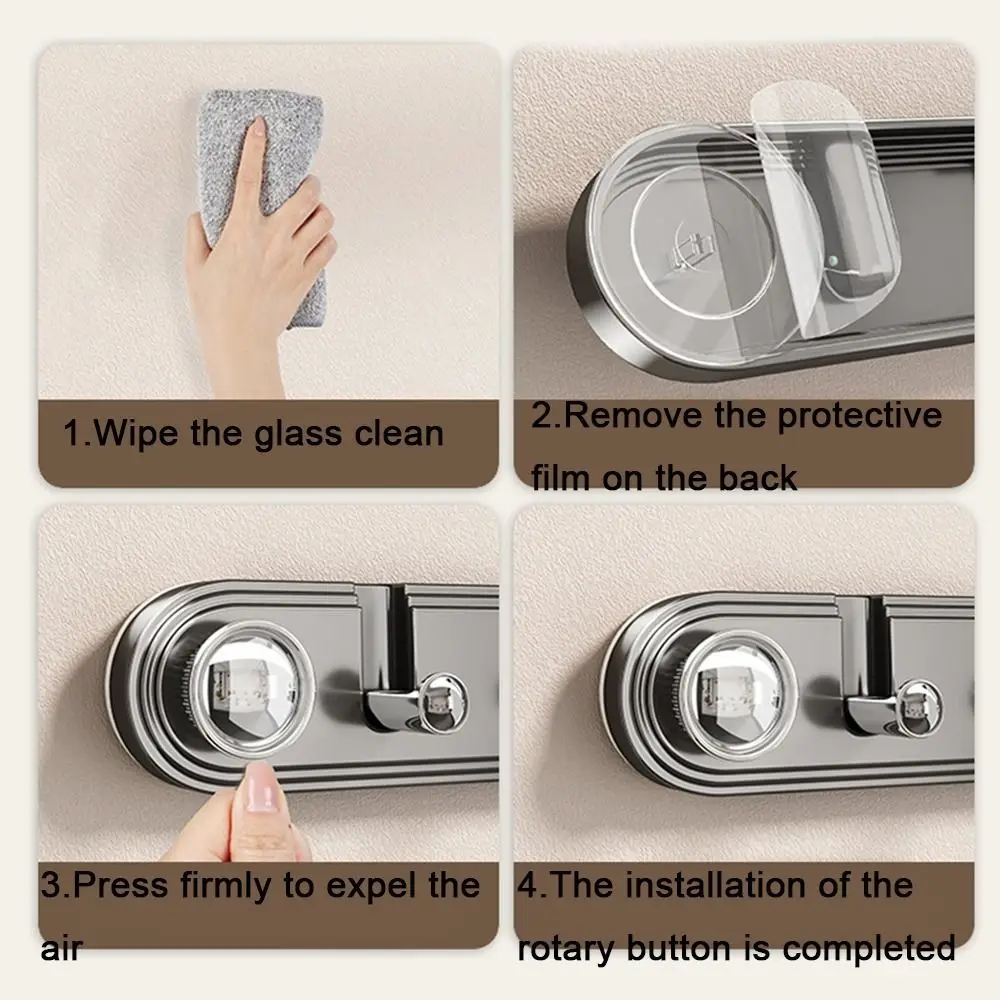 

Plastic Suction Cup Door Hooks Foldable Space Saving Hats Clothes Storage Hook Wall Mounted Reusable Sundries Storage Hook