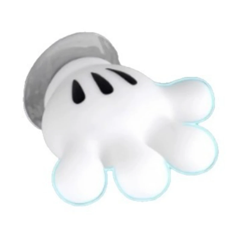 Porte-brosse à dents en plastique Mickey Palm, support de salle de bain, ventouse pour serviettes, crochet sans marquage, enrouleur domestique