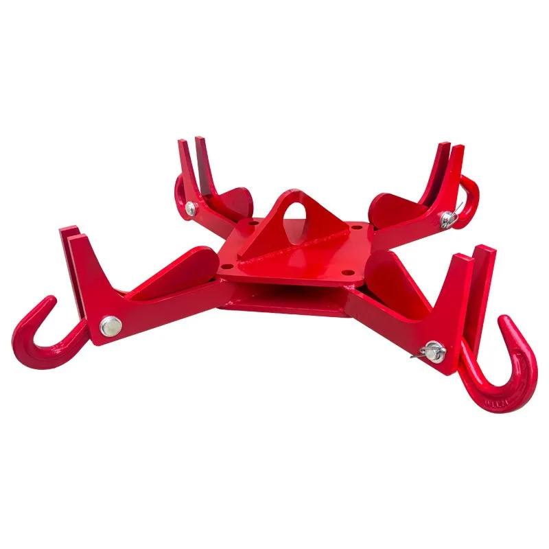 Automatic Release Lifting Hook 2T 3T 5T For Ton Bag Self Detaching Crane Forklift Cross Type Hanger Disengagement Device