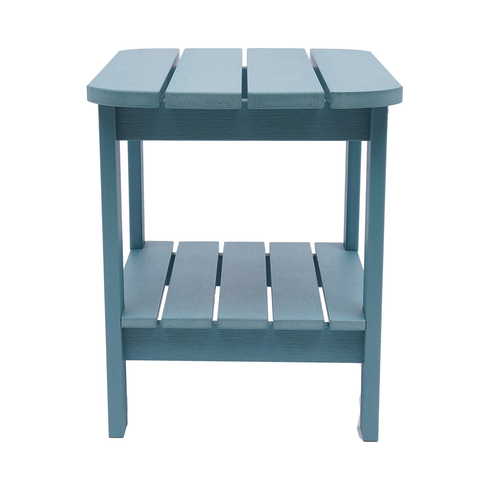 Rectangular Side Table, Weather Resistant PS End Table, Outdoor